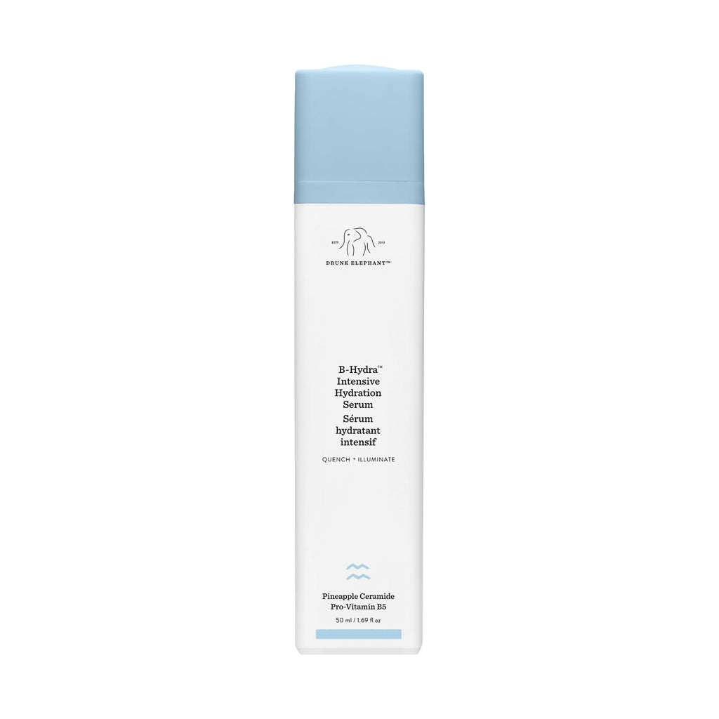 Drunk Elephant B-Hydra Hydration Serum - 50 ml/1.69 fl oz - Hydrating Vitamin B Serum - Clean Clinical Skincare - Cruelty-Free - Dermatologist-Tested - Free of Essential Oils, Silicones, and Fragrance