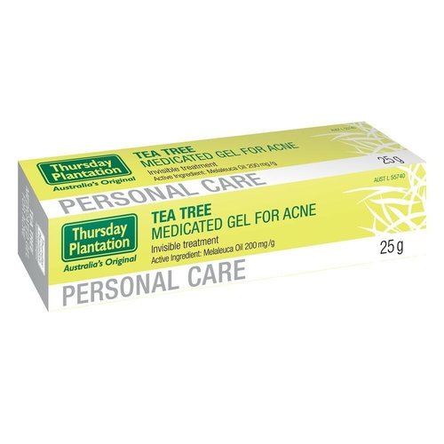 Thursday Plantation Tea Tree Gel – 25g – Skin Repairing and Moisturizing for Acne, Pimples, and Blackheads – Natural Tea Tree Oil Formula