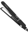 PRITECH Flat Iron Hair Straightener, Titanium Flat Iron with Adjustable Temp(290°F-450°F), 1 inch Plate for All Hairstyles Anti-Scald Dual Voltage Straightening and Curler 2 in 1 (Black)