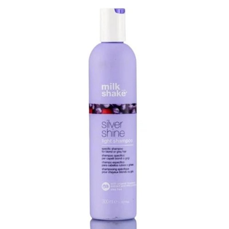 milk_shake Silver Shine Shampoo - Light Purple Formula for Radiant Blonde Hair