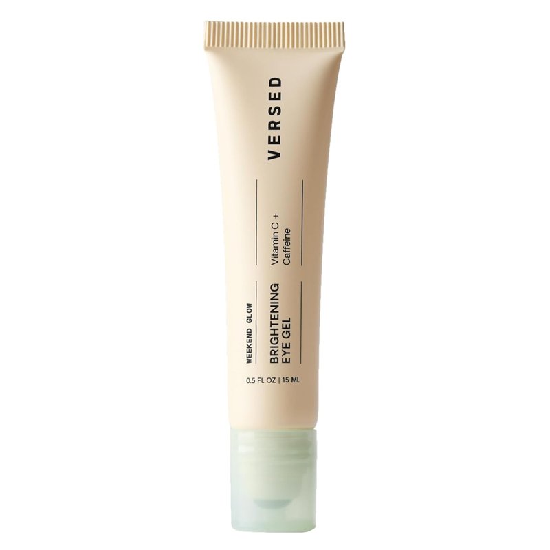 Versed Weekend Glow Eye Gel - Caffeine Under Eye Cream for Dark Circles & Wrinkles - 0.5 oz