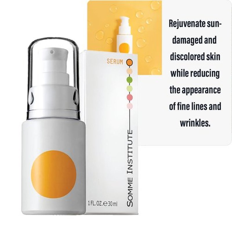 Somme Institute Anti-Aging Vitamin C Serum - Brightening Facial Treatment for Even Skin Tone | 1 Fl Oz