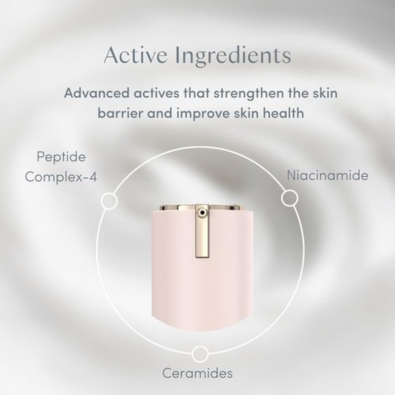 Ravie Beauty Signature Skin Dream Barrier Cream Hydrating Face Moisturizer with Peptides, Ceramides & Niacinamide, Fast-Absorbing, Sensitive-Skin Friendly, Primer-Ready Finish 1.7 fl oz
