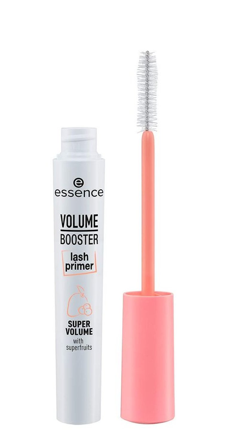 Essence Volume Booster Lash Primer Mascara - Infused with Mango Butter & Acai Oil | Vegan & Cruelty-Free | White