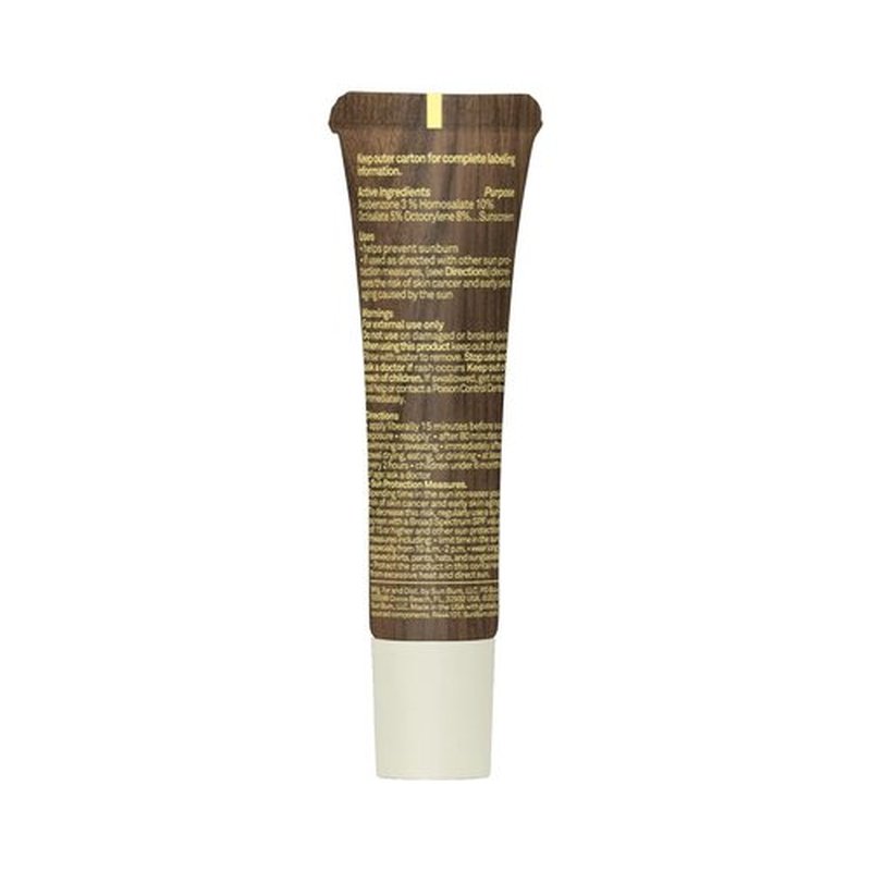Sun Bum SPF 30 Sunscreen Coconut Lip Balm Sunscreen - Broad Spectrum Moisturizing with Aloe & Vitamin E - Hawaii 104 Act Compliant (Made Without Octinoxate & Oxybenzone) - 0.5 oz