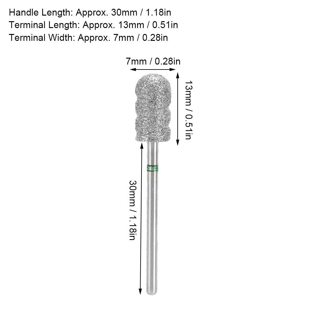 Stainless Steel Foot Nail Drill Bit B1 for Exfoliating, Polishing & Callus Removal | Durable & Lightweight Nail Grinding Head for Professional Foot Care
