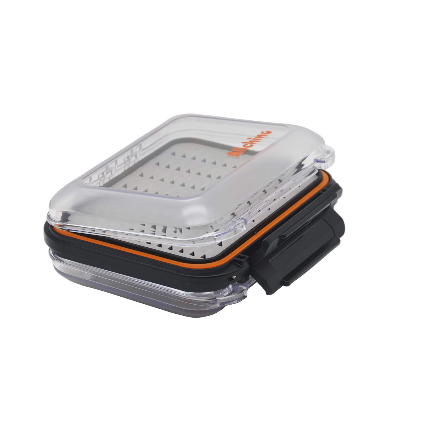 Alichino small fly box for fly files ice jig box fly box for fly fishing (grey foam insert)
