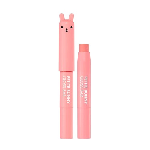 TONYMOLY Bunny Beauty Essentials - Pocket Bunny Facial Mist & Petit Bunny Lip Gloss Set | Juicy Peach & Strawberry