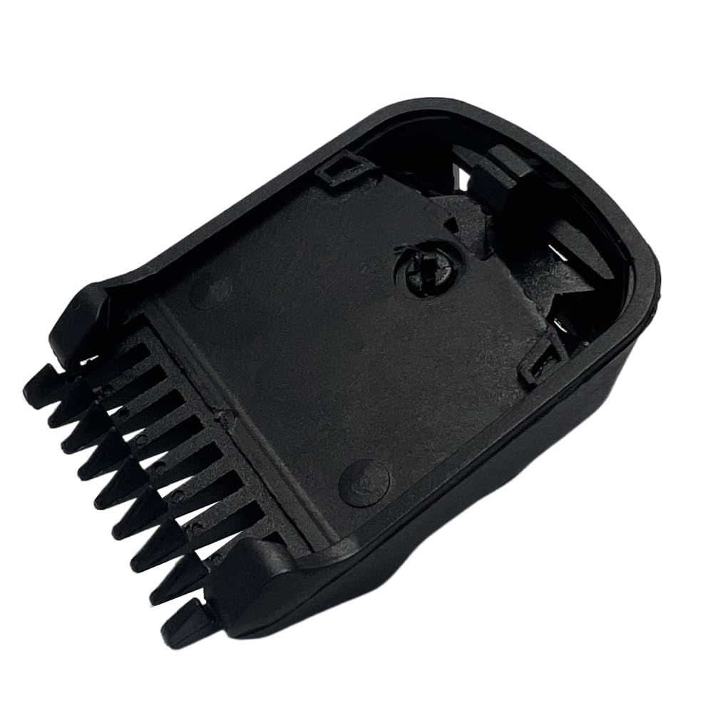 maxeylead Replacement 3-7mm Pivoting Comb Compatible with Philips Norelco Multigroom MG3750 MG5750 MG7750 MG7790 MG9510 BT5511 Beard Trimmer Attachment Parts Black