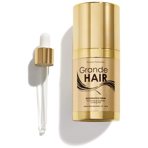 Grande Cosmetics GrandeHAIR Hair Enhancing Serum - Promotes Thickness for Men & Women | Safe for Color-Treated Hair