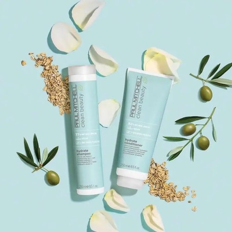 Paul Mitchell Clean Beauty Hydrate Conditioner - Intensely Nourishing Formula for Dry Hair