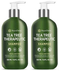 Roycederm Tea Tree Antifungal Shampoo - Medicated Treatment for Folliculitis, Dandruff & Itchy Scalp | Paraben & Sulfate Free - 2 Pack