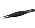 Pointed Tweezers | High Carbon Stainless Steel Ingrown Hair Tweezers | Needle Nose Tweezers Precision Perfectly Aligned & Hand Filed Splinter Tweezers