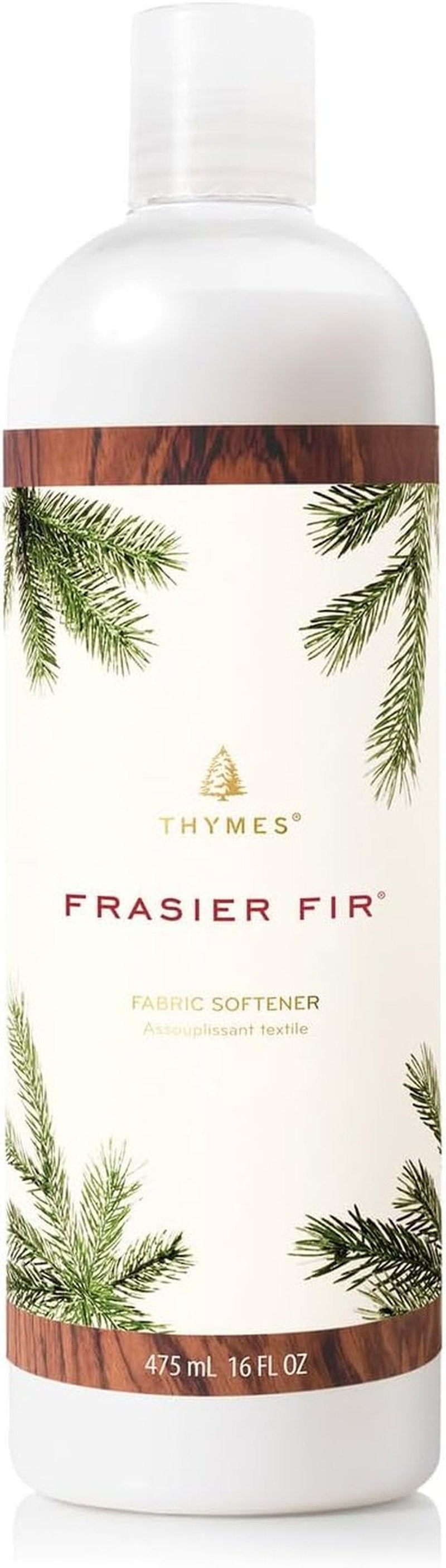 Thymes Fir Fabric Softener - Refreshing Scent for Soft, Static-Free Laundry | 16 oz.