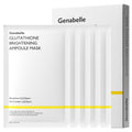 Genabelle Glutathione Ampoule Mask - Lightweight, Intensive Exfoliating, Firming, Hydrating, Moisturizing Mask Sheet 5pcs