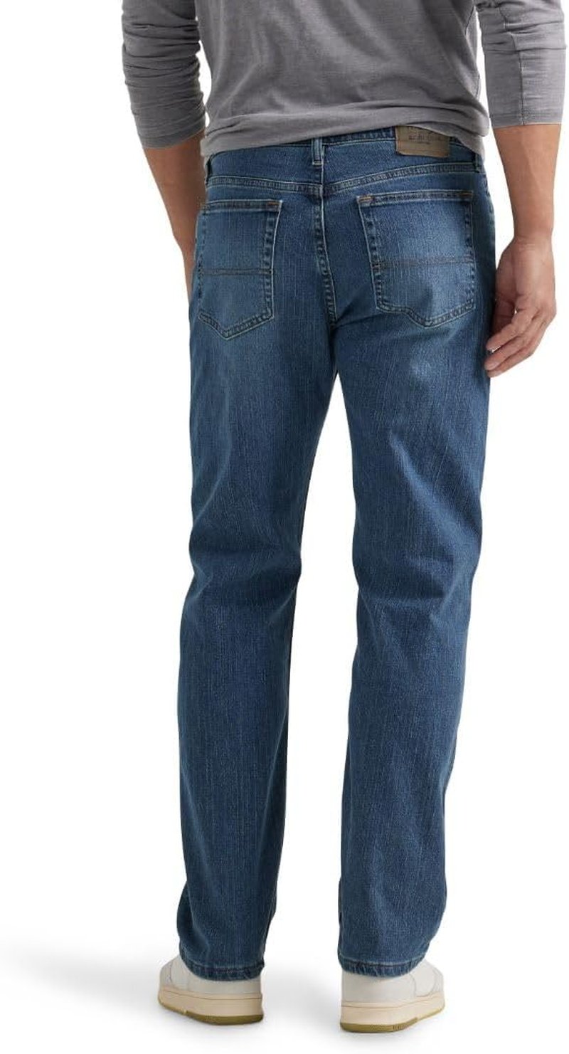 Wrangler Authentics Men's Comfort Flex Waist Jeans - Regular Fit, Versatile Style, Durable Fabric