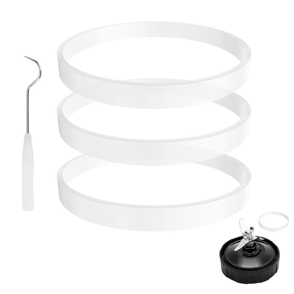 3.94-inch Blender Rubber Gaskets Fit for Ninja Blender, 3 Pack