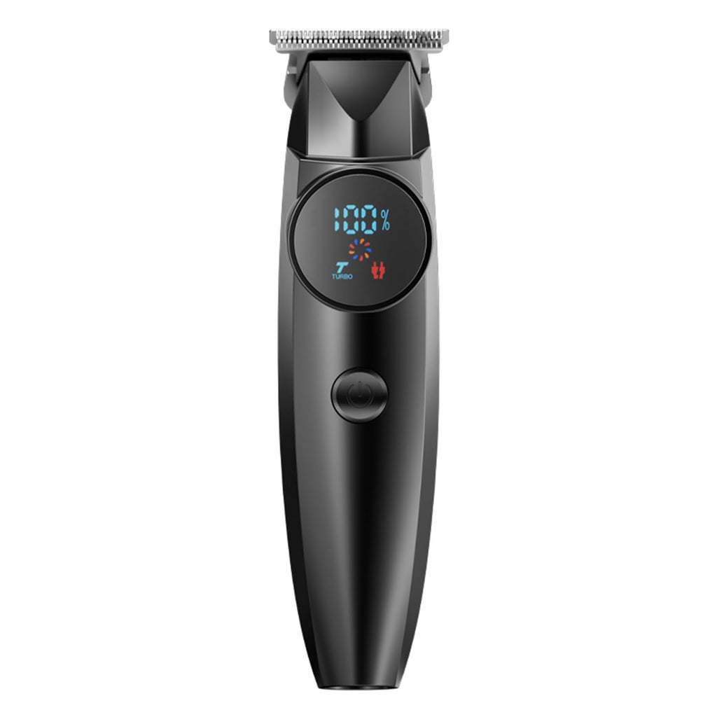 Hair Clippers,Ball Trimmer Pubic Hair Groomer Cordless Rechargeable Hair Clippers with LED Lighting Portable Body Grooming Travel for Him Dad（Black）