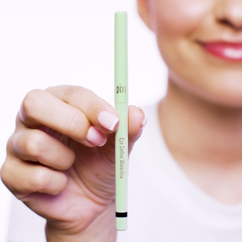 Pixi Beauty Eye Define Waterline - Ultra-Fine Waterproof Eyeliner Pencil | Smudge-Proof Tightline Black | 0.012 oz/0.35g
