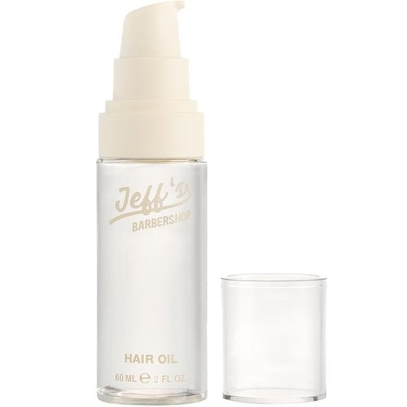 Jeff’s Barbershop Hair Oil - Nourishing Serum for Men & Women, Repairs & Restores Shine (2.2 fl oz)