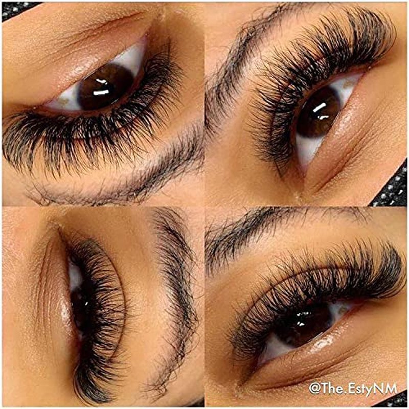 Eyelash Extensions 0.05 CC Curl 12mm Lash Extensions Supplies Individual Lashes Premium Silk Volume & Classic Lash Soft Matte Dark Professional Eyelashes Extension (0.05-CC-12mm)