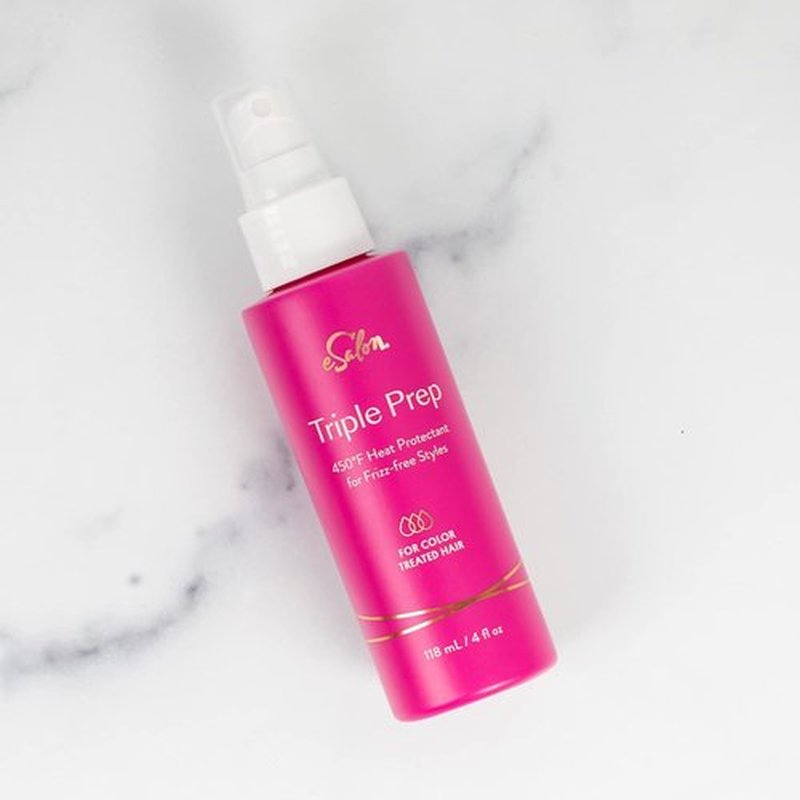eSalon Heat-Activated Hair Protectant Spray - Triple Prep Formula | 4 Fl Oz for Ultimate Protection