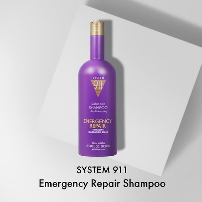 Hayashi System 911 Shampoo - Nourishing Formula for Healthy Hair | 33.8 Oz / 1000 ml
