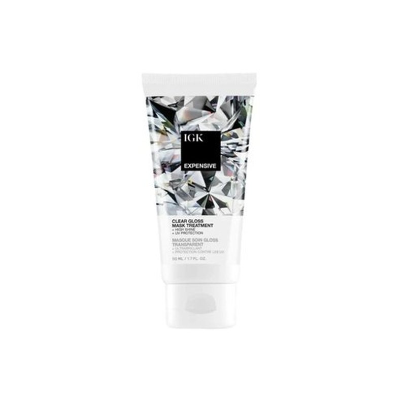 IGK Expensive Amla Oil Treatment - High Shine Gloss, Strengthens & Softens | UV Protection, Vegan | 1.7 oz