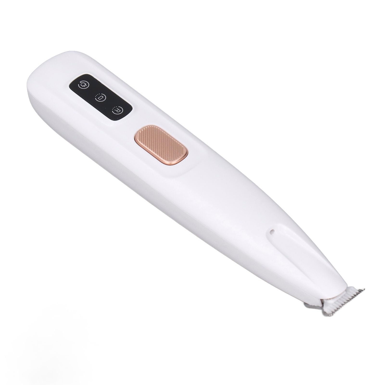 Akozon Pet Trimmer with LED Light – Low Noise Rechargeable Electric Dog & Cat Hair Clipper for Precise Grooming