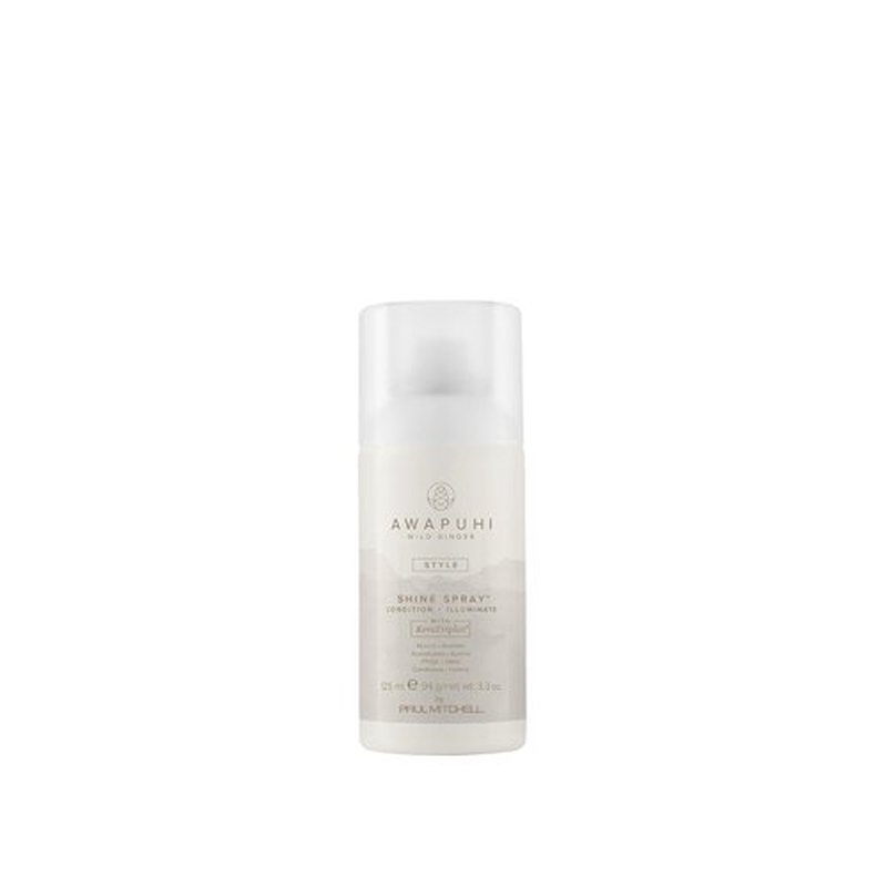 Paul Mitchell Awapuhi Wild Ginger Shine Spray - Conditions & Adds Luminosity for All Hair Types | 3.3 oz