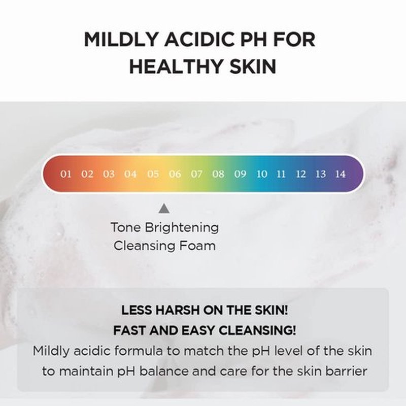 SKIN1004 Tone Glowing Cleansing Gel Foam - Hydrating Makeup Remover with Centella Asiatica | 125ml