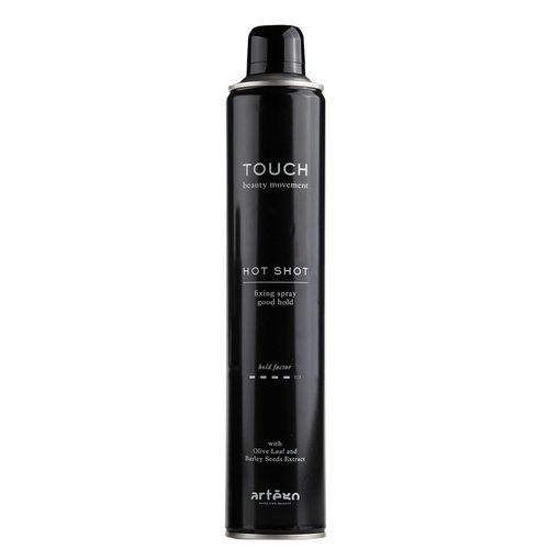 Artègo TOUCH Hot Shot Hairspray - Medium to Strong Hold Finishing Spray | 16.9 fl oz for Frizz-Free Styles
