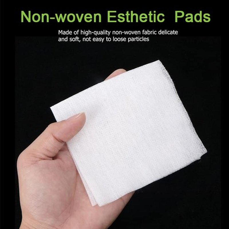 Tegelrying Disposable Esthetic Wipe,4"x 4"Non-woven 200 Count Facial Cleansing Soft Salon and Spa Essentials,Lint-free for Makeup Removal