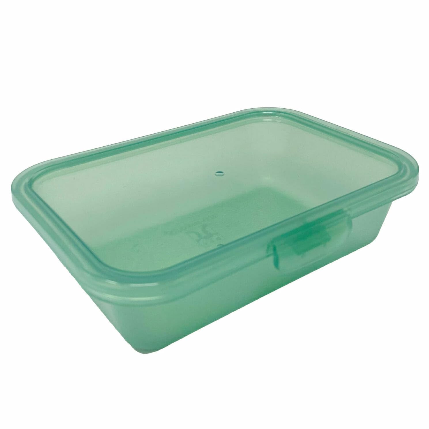 getserveware Jade Rectangular Hinged Lid Container 10.25" x 6.5" x 1.68" 500ml