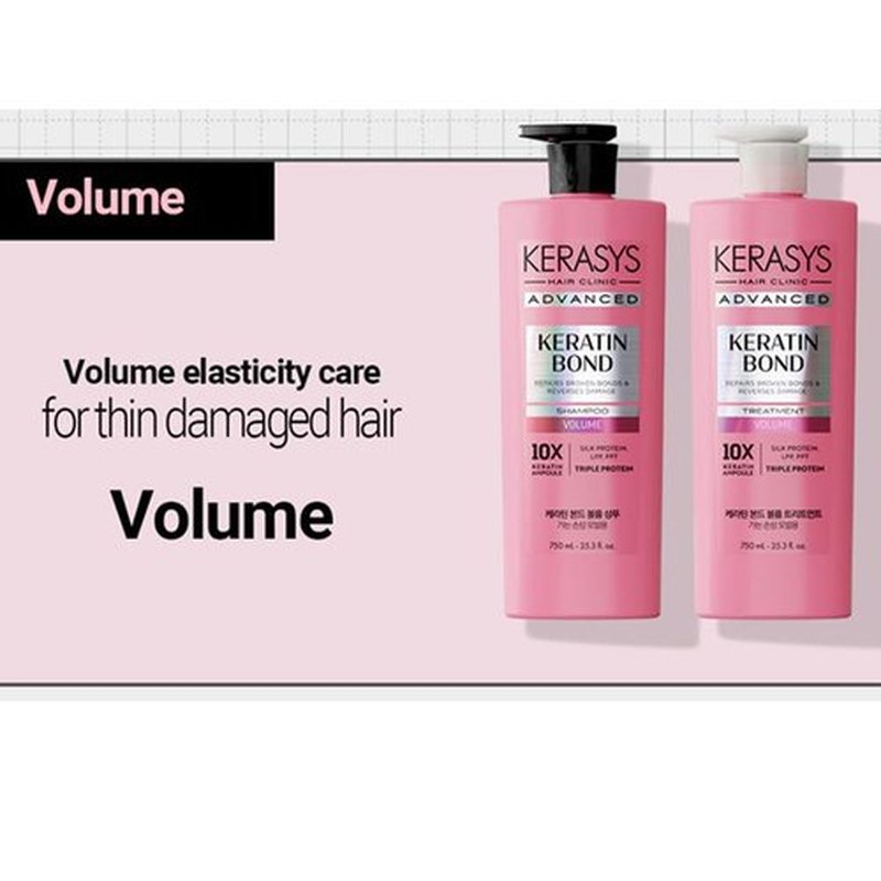 Kerasys Advanced Keratin Bond Shampoo 20.2 fl oz / 600 ml (Volume)