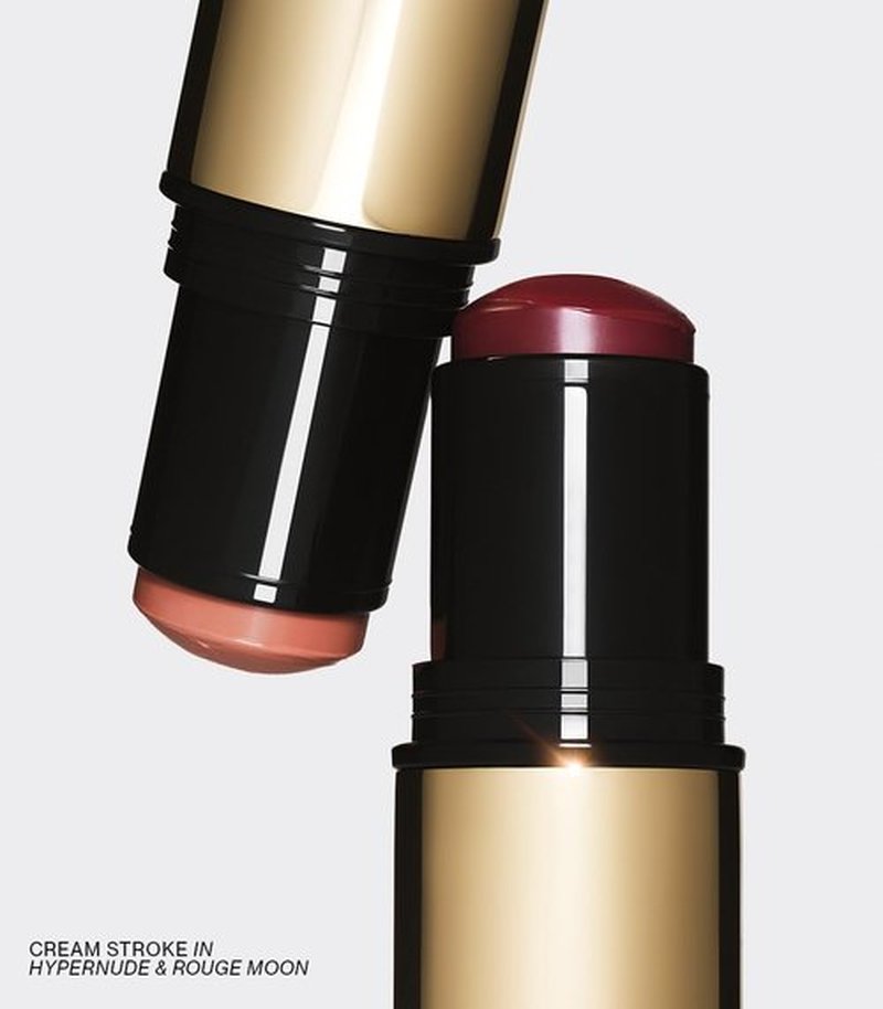MAKE Beauty Cream Stroke Blush Stick - Vibrant Soft Matte Finish for Cheeks | Shade Chroma, Pinky Coral