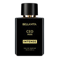 Bellavita Luxury CEO MAN INTENSE Eau de Parfum | 100 ml (3.4 fl.oz.) | Perfume for Men | Aromatic, Lavender, Carnation, and Musk Notes | Long Lasting Men's Fragrance | Gift for Father's Day