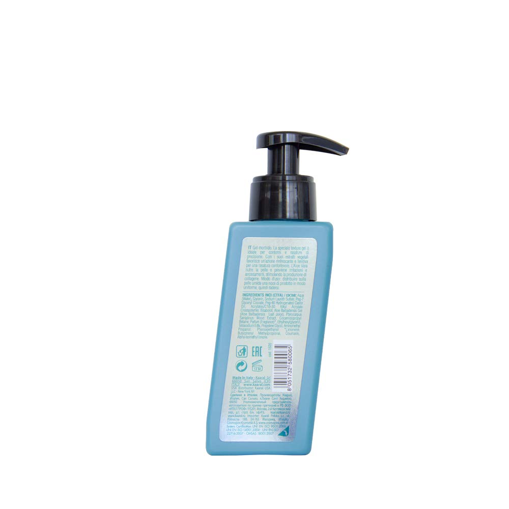 Människan Smooth Shave Gel, 150ml - Soft, Transparent Gel with Plant Extracts for a Comfortable, Precision Shave