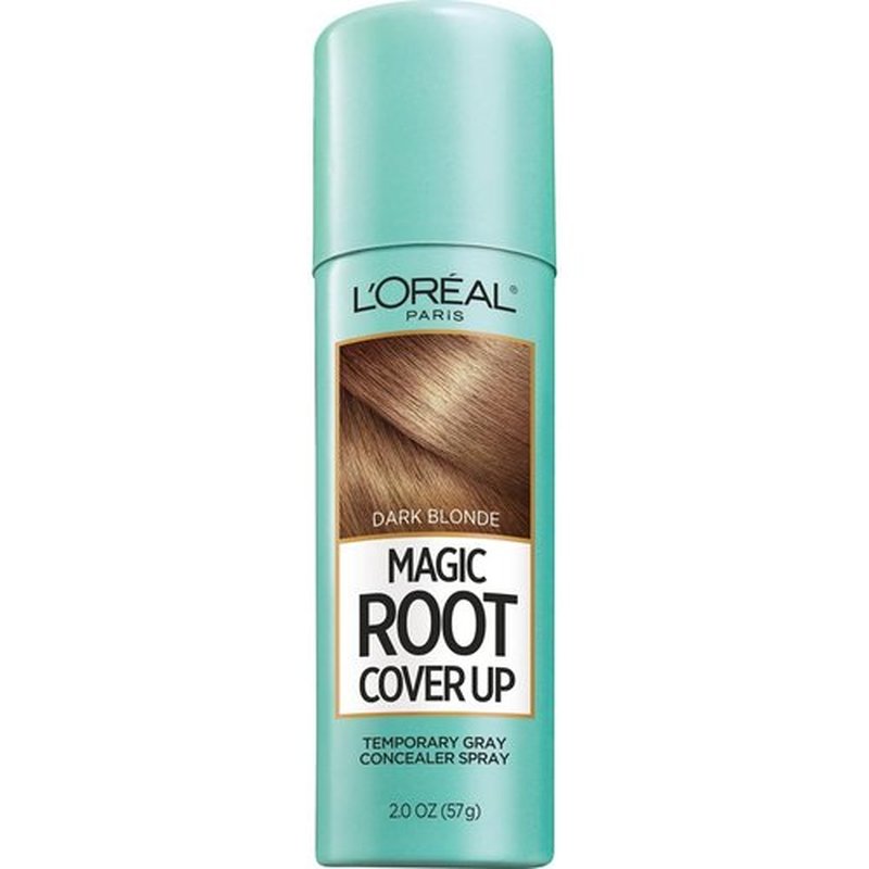 L'Oreal Paris Magic Root Cover Up - Gray Concealer Spray for Dark Blonde Hair | 2 oz.