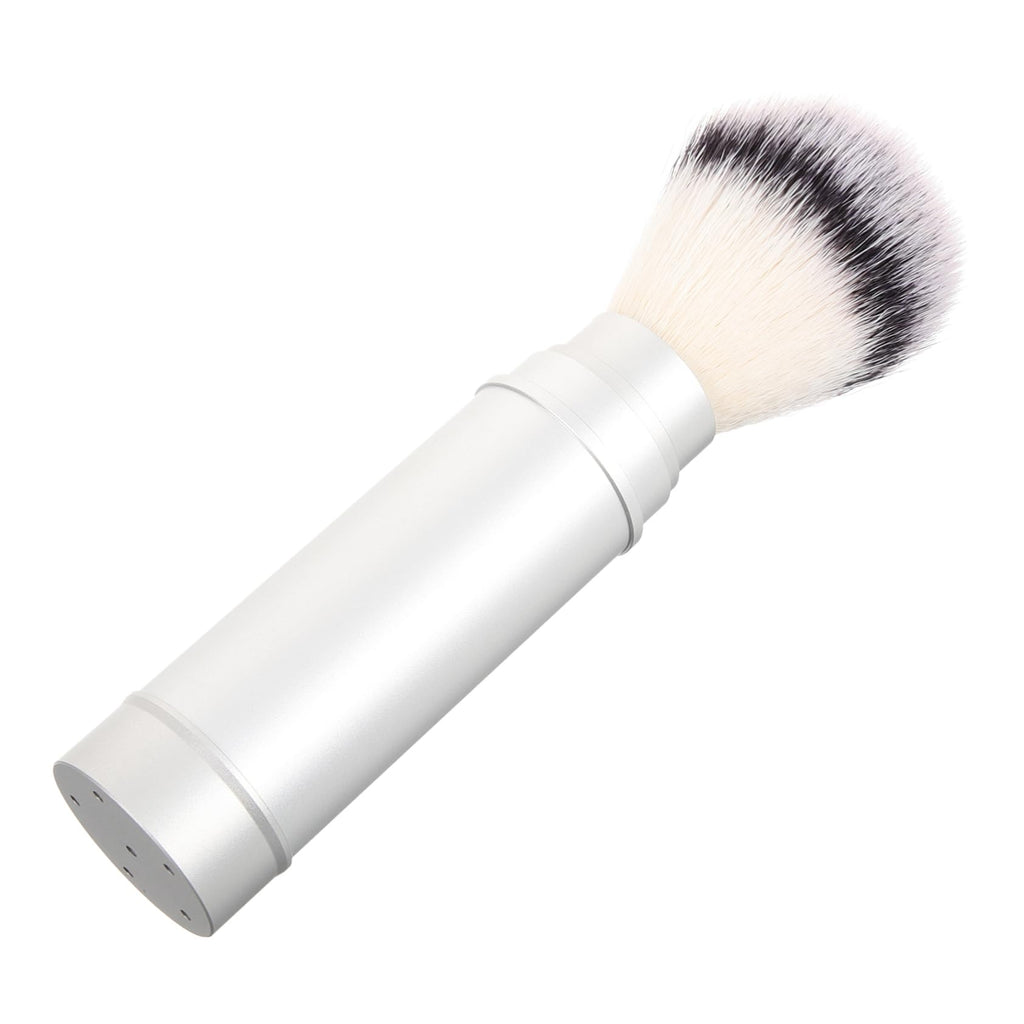 Men S Shaving Brush Portable Travel Beard Brush Lightweight Nylon Fiber Shave for Facial Hair Styling and Beard Cleansing 6.29X1.77X1.77 in