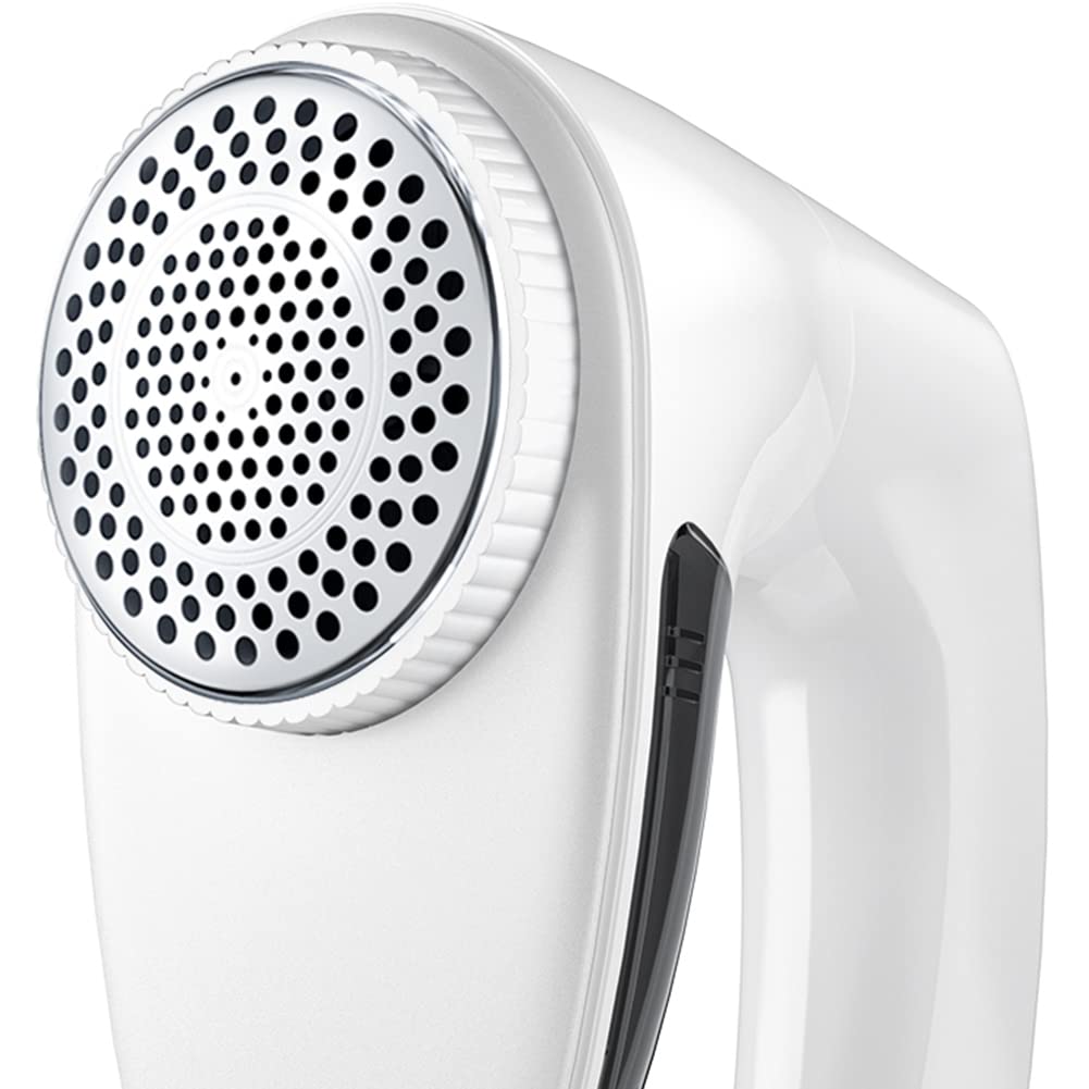Bymore Fabric Shaver, Lint Remover for Clothes, Sweaters & Furniture, White