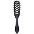 Jack Dean by Denman D200 Flexible Vent Brush - Ideal Styling Tool for All Hair Types (Black)