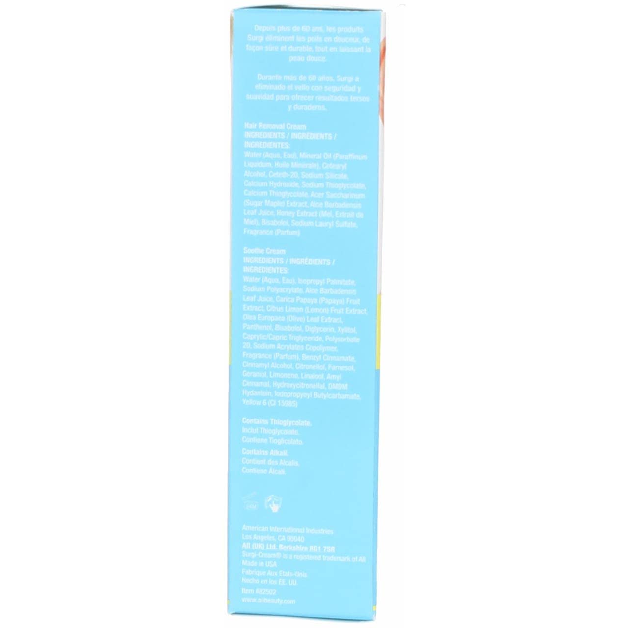 Surgi-Care Surgi-Cream Invisi-Bleach Hair Remover for Face - Fresh - 1.5 oz