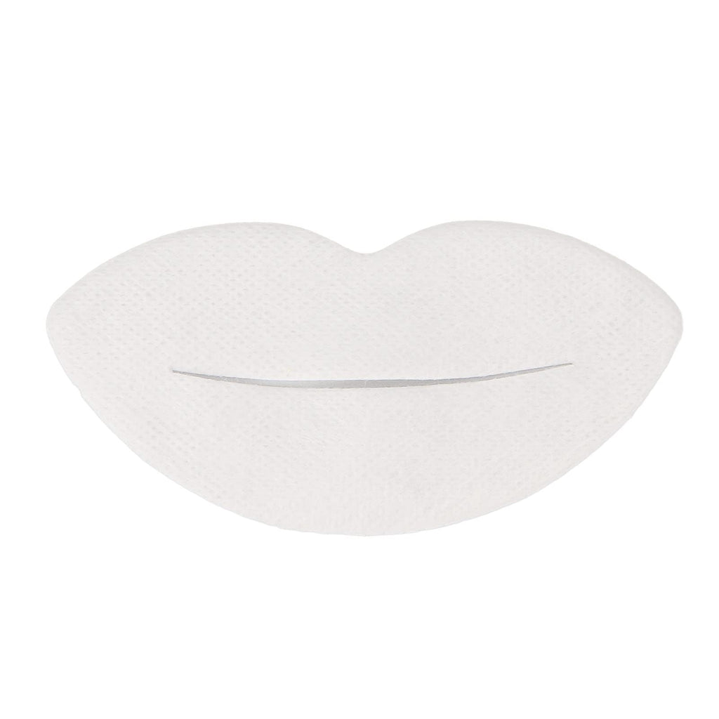FILFEEL 300pcs DIY Lip Paper Masks, Double Layer Pure Cotton Pressing Disposable Lip Masks Paper Sheet, Spa Lip Skin Care Pads for Spa Salon Home