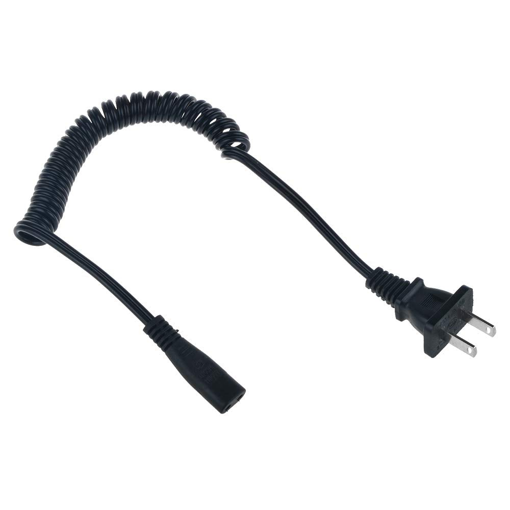 J-ZMQER AC Power Cord Lead Adapter Compatible with Norelco 4417LC 6955XL 6948XL Shaver Cable