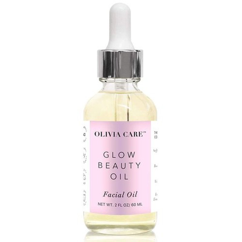 Olivia Care Facial Oil For Glowing Skin Infused with Rosehip, Safflower, Vitamin E & Lavender Essential Oil - Moisturize, Calms, Clear Pores & Antioxidants, Helps in Removing Acne scars