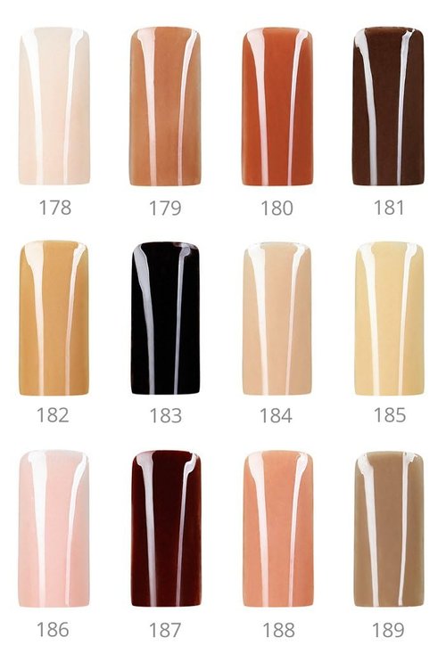TONES Acrylic Nail Powder Set – Salon Quality Expert Collection, Enduring Perfection | Vibrant Color - Strong Adhesion – Set of 12 Shades (Innocence)
