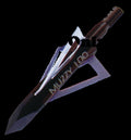 MUZZY 220 225-R Replacement Blades 100 Grain 3-Blade USA Made (6-Pack)