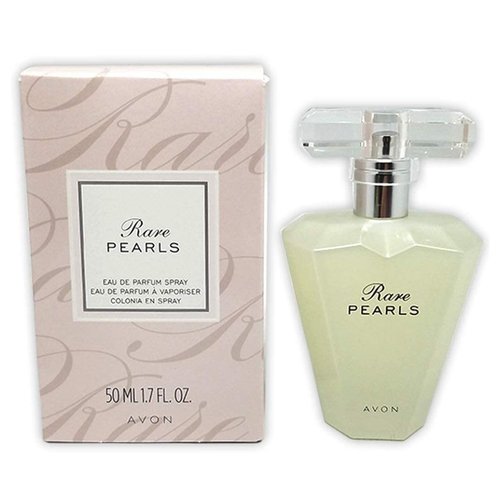 AVON Rare Pearls Eau De Parfum for Women - Soft Floral Fragrance with Magnolia, White Pepper & Rosewood - Long-Lasting 1.7 fl oz Travel Size