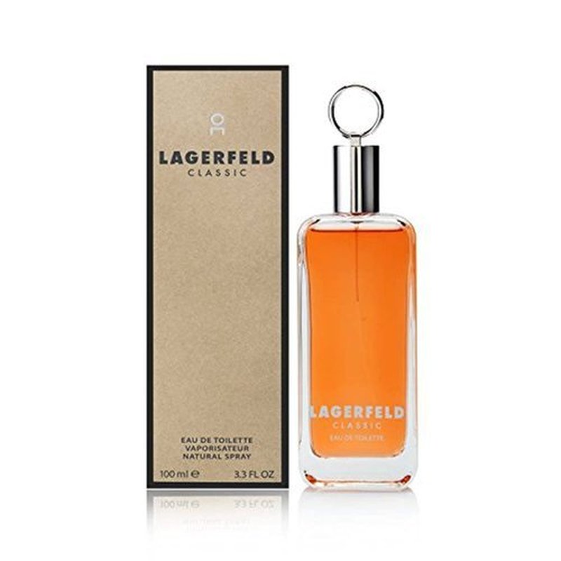 Karl Lagerfeld Men's Eau de Toilette Spray - 3.3 oz Fragrance for Timeless Elegance